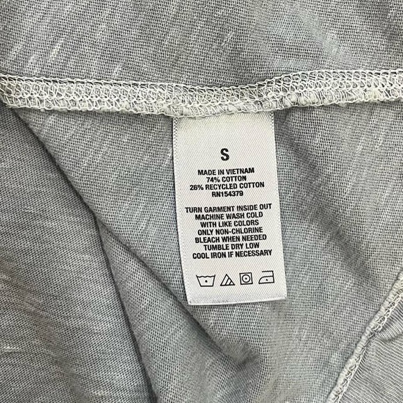 Aeropostale Small Medium Blue Crystals OG Collection Boyfriend Cotton Tee Shirt - Picture 6 of 8